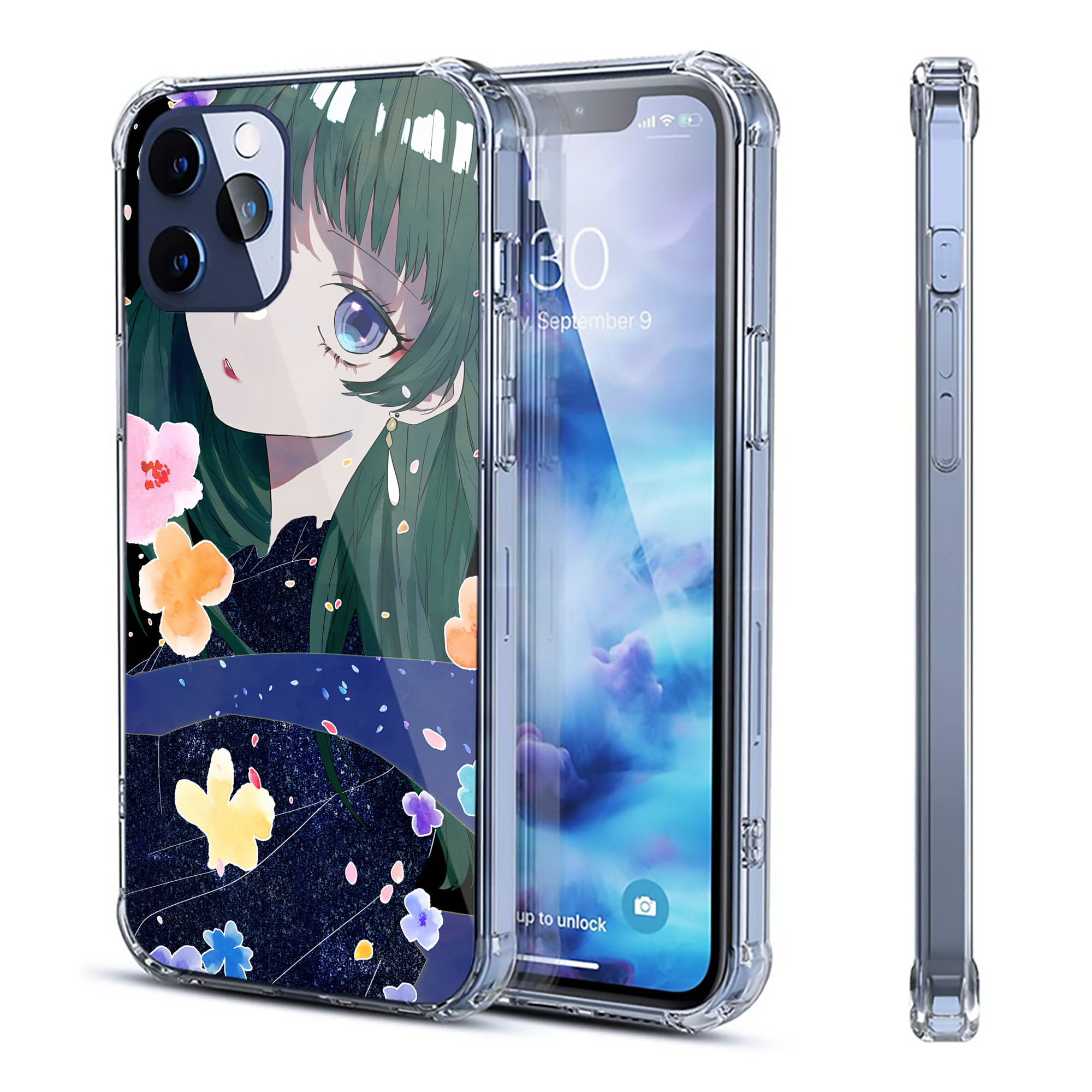 （画像用） 薬屋のひとりごと The Apothecary Diaries 【iPhone 12シリーズ対応】透明スマホケース（クリアソフトケース）